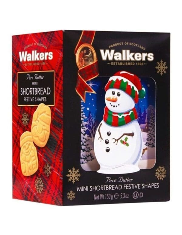 Walkers Mini Shortbread Festive Shapes Zone Fresh