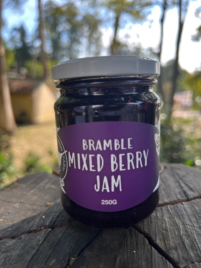 WREN FARM BRAMBLE MIXED BERRY JAM
