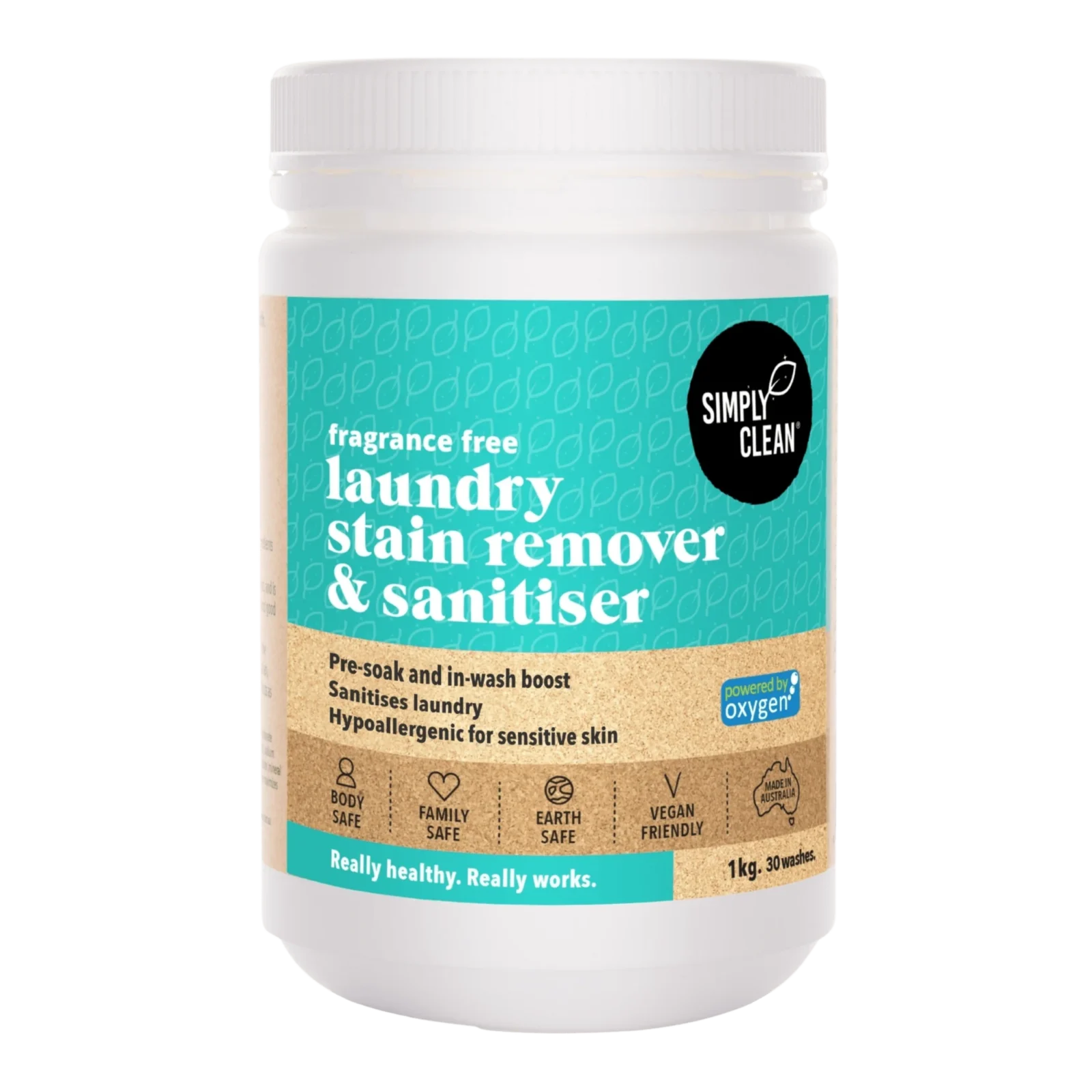 SIMPLY CLEAN LAUNDRY STAIN REMOVER & SANITISER