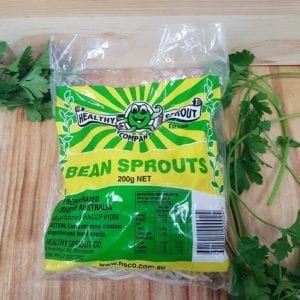 HEALTHY SPROUTS BEAN SPROUTS 200 GRAMS - Organic Food Brisbane - Zone Fresh Gourmet Market