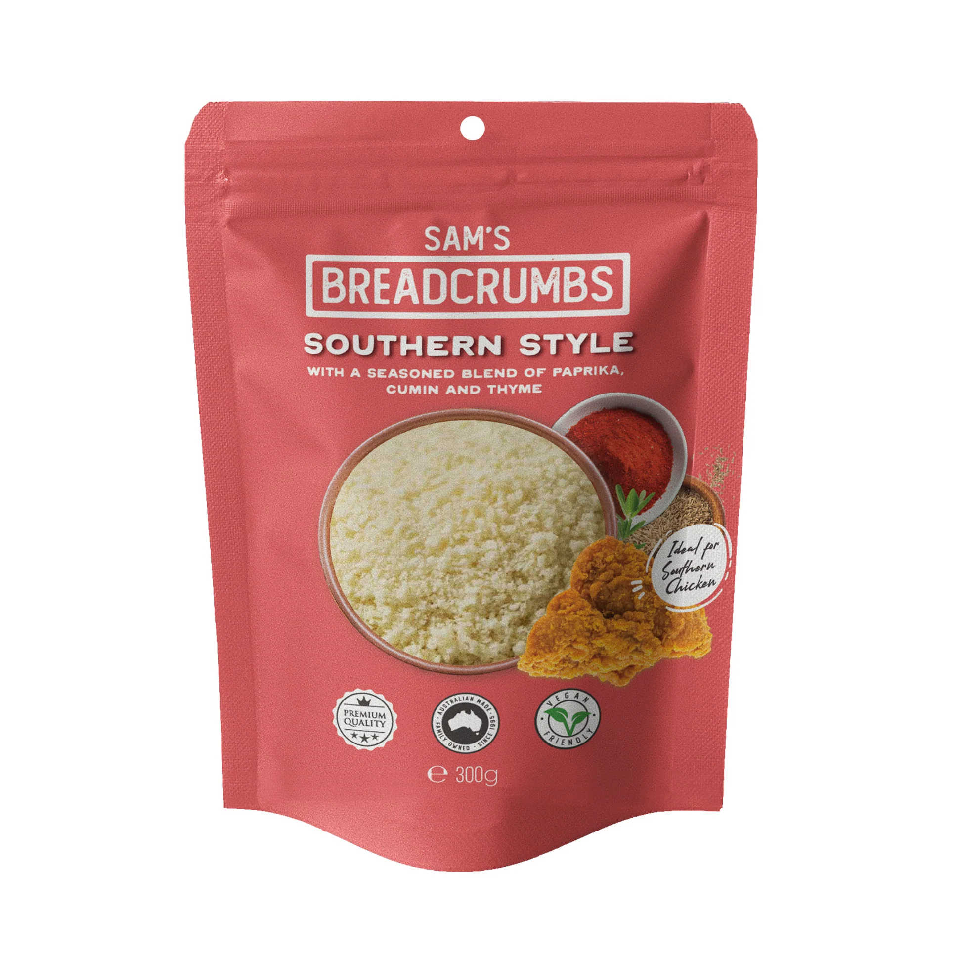 SAM BREADCRUMBS SOUTHERN STYLE