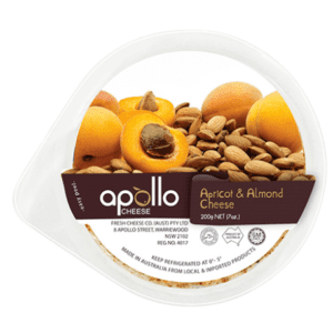APOLLO CHEESE APRICOT AND ALMOND CHEESE