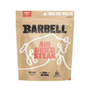 BARBELL AIR DRIED STEAK CHILLI 200g