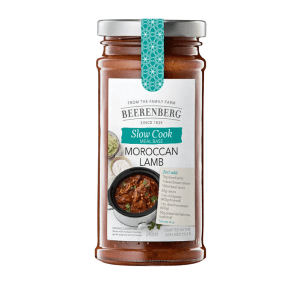 BEERENBERG SLOW COOKER MOROCCAN LAMB BEERENBERG SLOW COOKER MOROCCAN LAMB