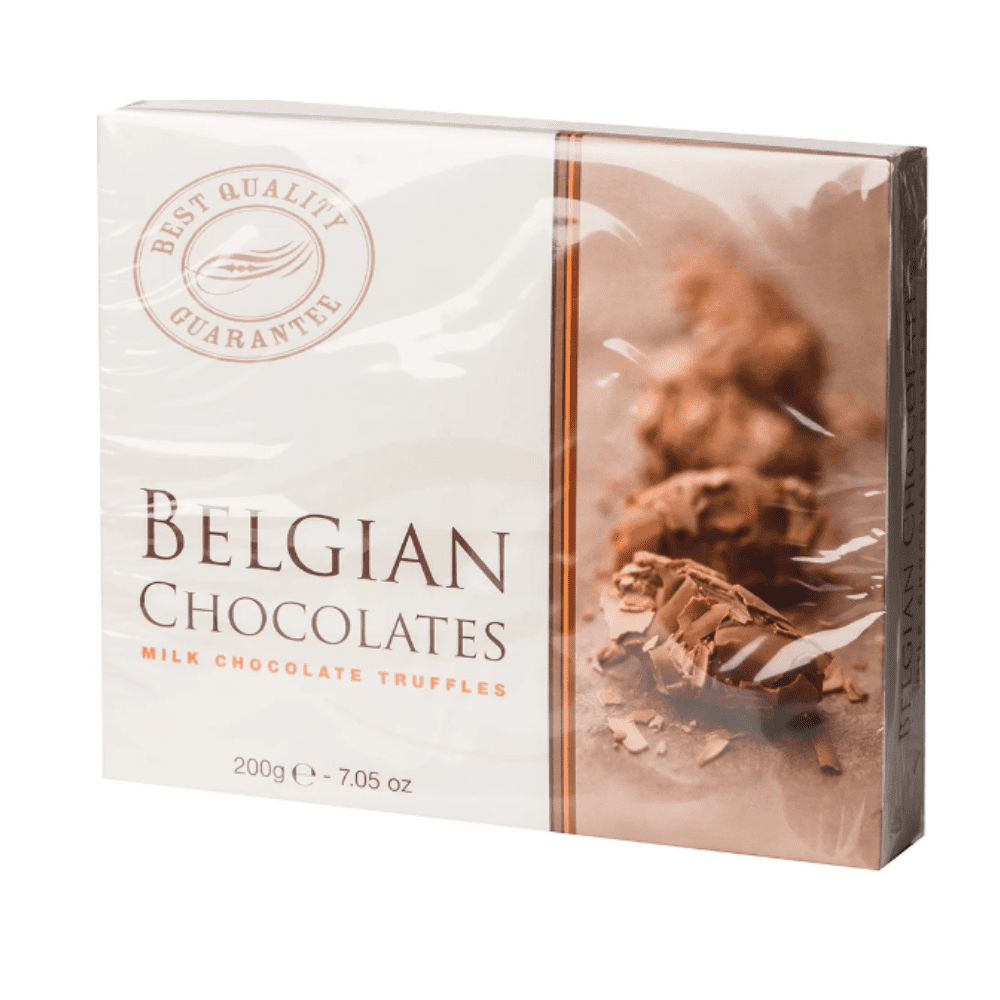 BELGIAN CHOCOLATES MILK TRUFFLES BELGIAN CHOCOLATES MILK TRUFFLES