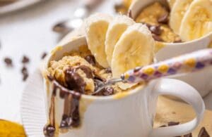 Banana and Chocolate Chip Cake