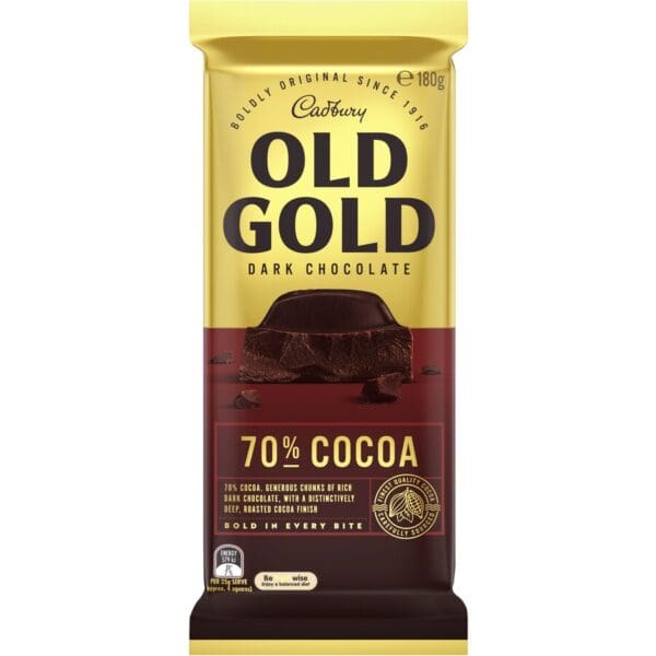 CADBURY OLD GOLD 70% COCOA BLOCK CADBURY OLD GOLD 70% COCOA BLOCK