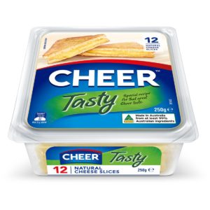 CHEER TASTY CHEESE SLICES