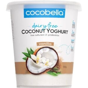 COCOBELLA DAIRY FREE VANILLA COCONUT YOGHURT