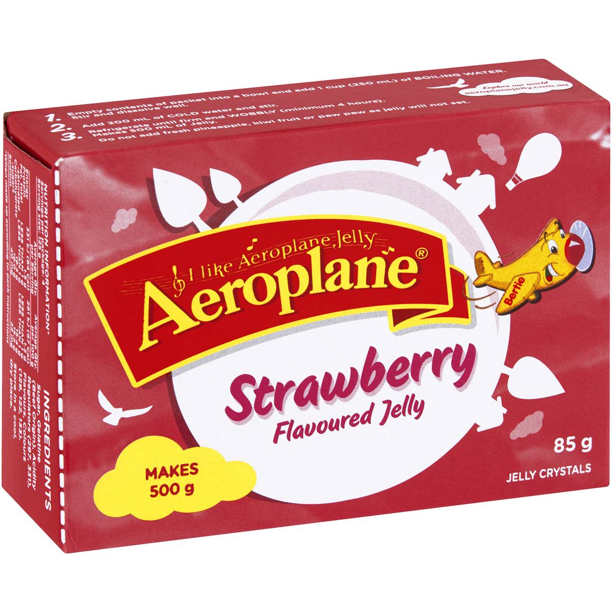 COMM CO STRAWBERRY JELLY CRYSTALS COMM CO STRAWBERRY JELLY CRYSTALS