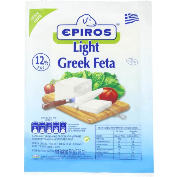 EPIROS LIGHT GREEK FETTA