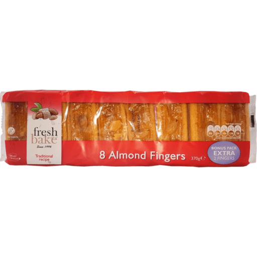 FRESHBAKE ALMOND FINGERS - Zone Fresh