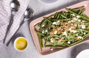 Green Bean, Feta & Walnut Salad