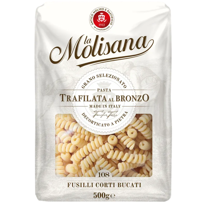 LA MOLISANA FUSILLI CORTI BUCATI PASTA #108