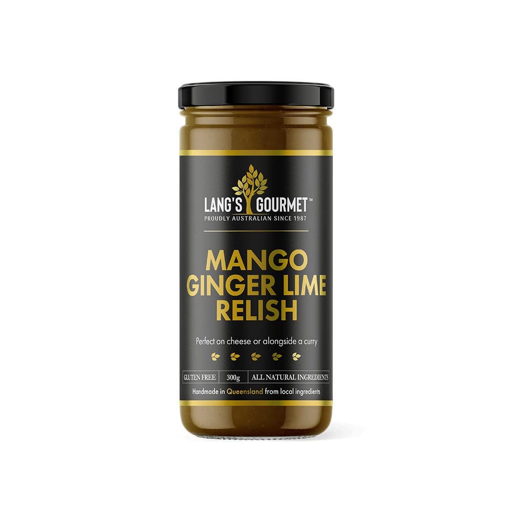 LANGS GOURMET MANGO GINGER LIME RELISH LANGS GOURMET MANGO GINGER LIME RELISH