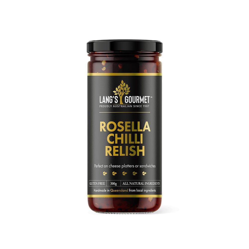 LANGS GOURMET ROSELLA CHILLI CHUTNEY LANGS GOURMET ROSELLA CHILLI CHUTNEY