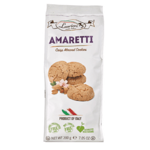 LAURIERI AMARETTI CRISP ALMOND COOKIESs