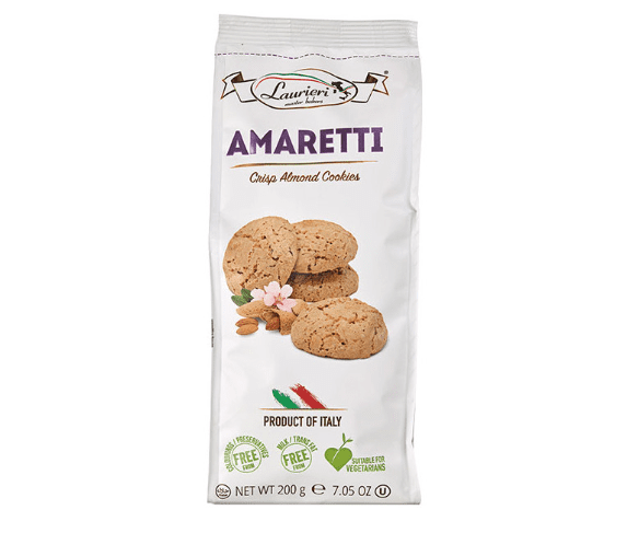 LAURIERI AMARETTI CRISP ALMOND COOKIESs