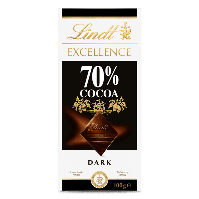 LINDT EXCELLENCE 70% COCOA BLOCK