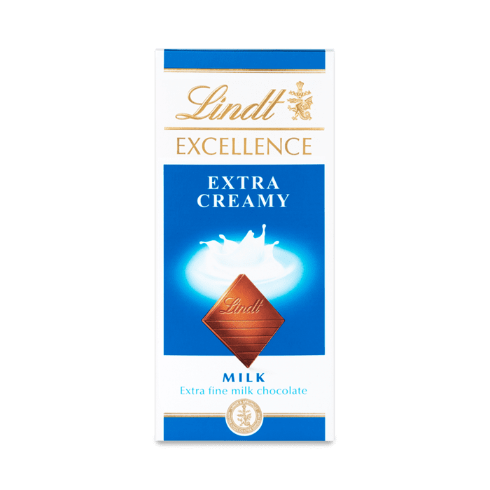 Lindt Extra Creamy Milk Block Zone Fresh