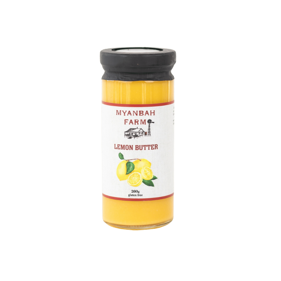 MYANBAH FARM LEMON BUTTER GLUTEN FREE