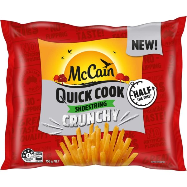 MCCAIN QUICK COOK SHOESTRING CHIPS