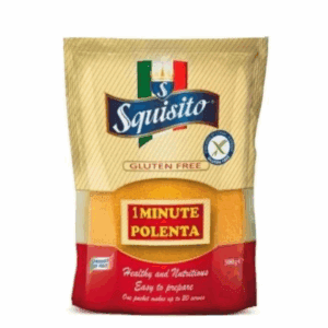 Instant polenta, gluten-free, 500g, serves 20, ready in 1 minute, product of Italy.