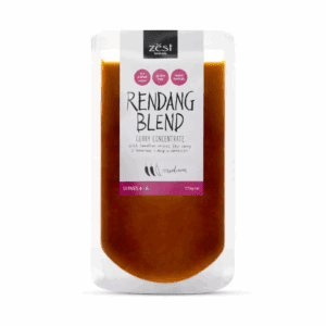 Zest Byron Bay Rendang Blend, 175g, gluten-free, dairy-free, sugar-free, serves 4-6 people.