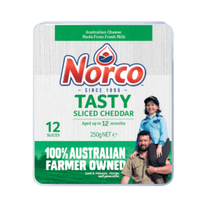 NORCO TASTY SLICED CHEDDAR CHEESE
