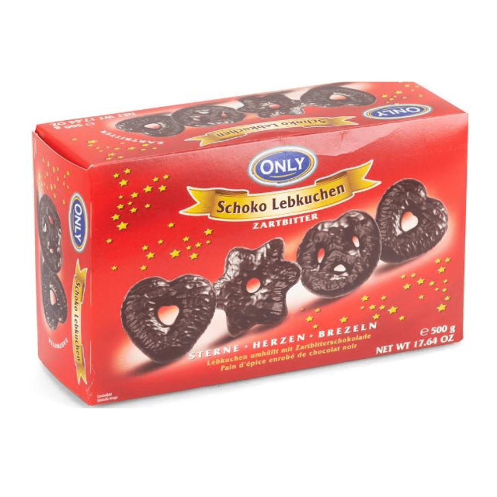 ONLY DARK CHOCOLATE COATED GINGERBREAD ONLY DARK CHOCOLATE COATED GINGERBREAD