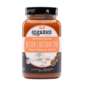 OZGANICS BUTTER CHICKEN CURRY SIMMER SAUCE