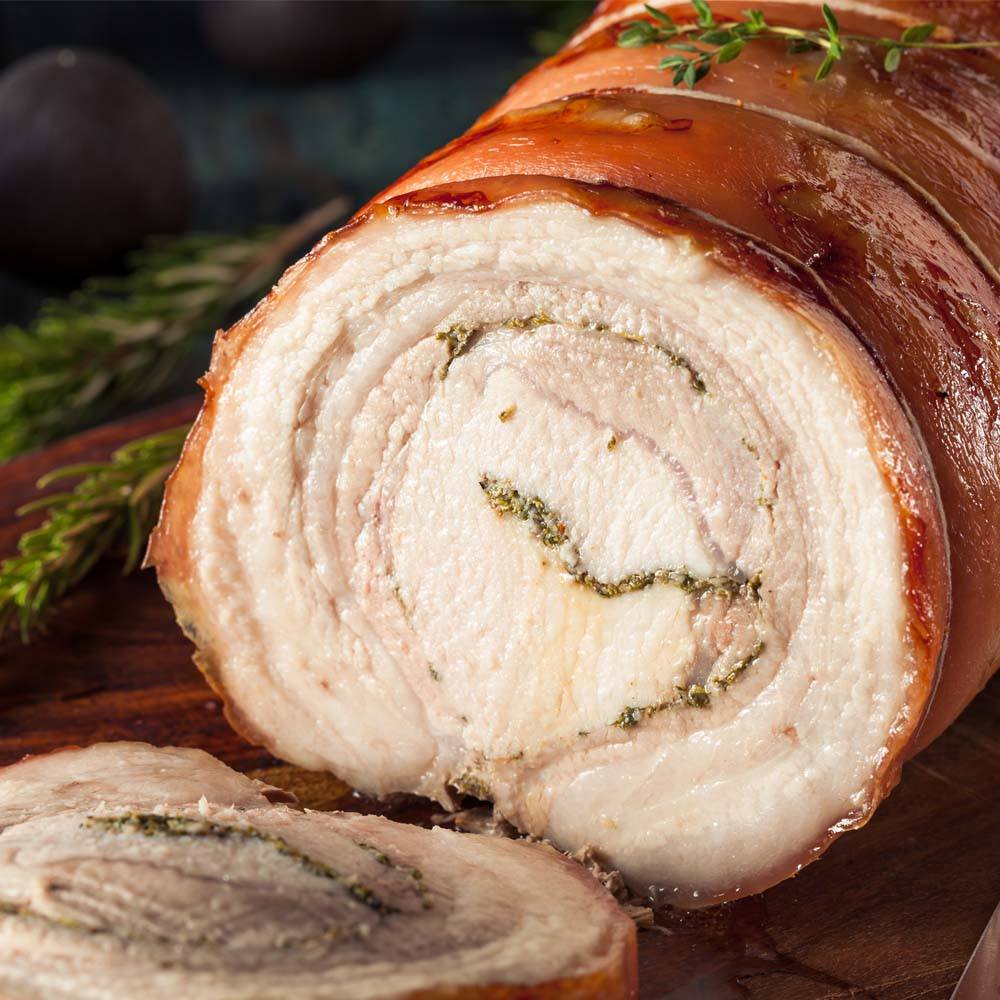 ROLLED PORK LOIN PORCHETTA - Zone Fresh