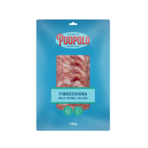 PUOPOLO FINOCCHIONA MILD FENNEL SALAMI SLICED