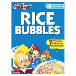 KELLOGGS RICE BUBBLES