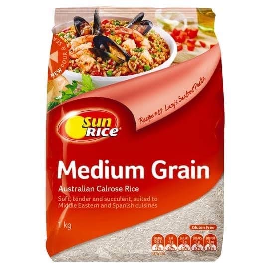 Sunrice Medium Grain Rice Zone Fresh