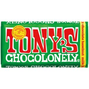 TONYS CHOCOLONELY MILK HAZELNUT CHOCOLATE