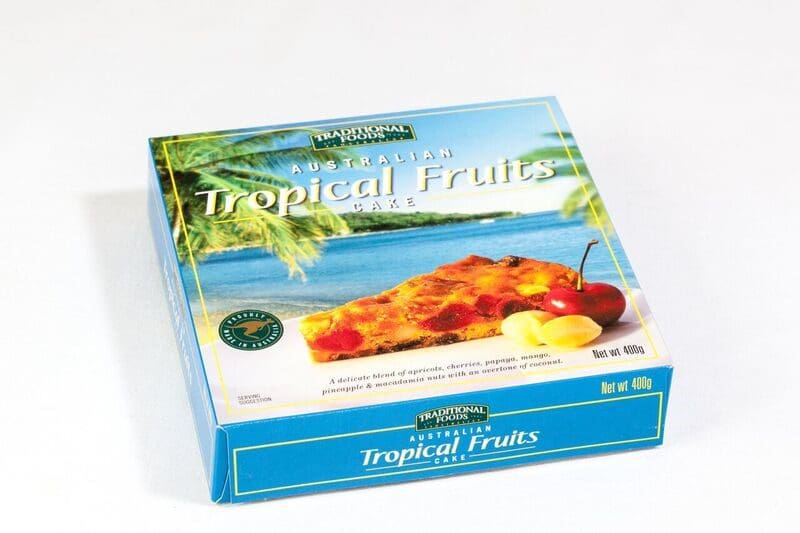 TRADITIONAL FOODS AUSTRALIAN TROPICAL FRUITS CAKE TRADITIONAL FOODS AUSTRALIAN TROPICAL FRUITS CAKE