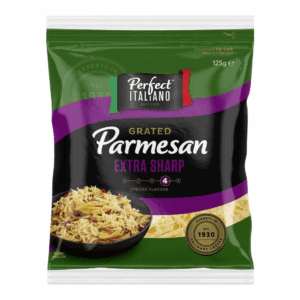 Perfect Italiano Parmesan Cheese Grated Extra Sharp 125g