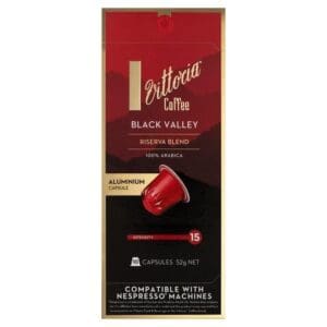 VITTORIA COFFEE BLACK VALLEY RISERVA BLEAD CAPSULES