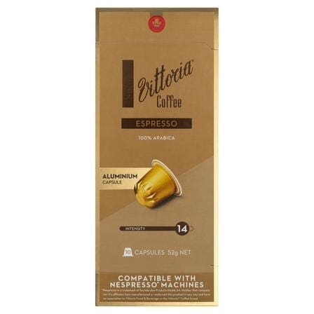 vittoria espresso coffee capsules