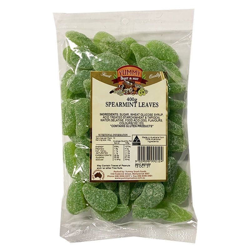 YUMMY SPEARMINT LEAVES
