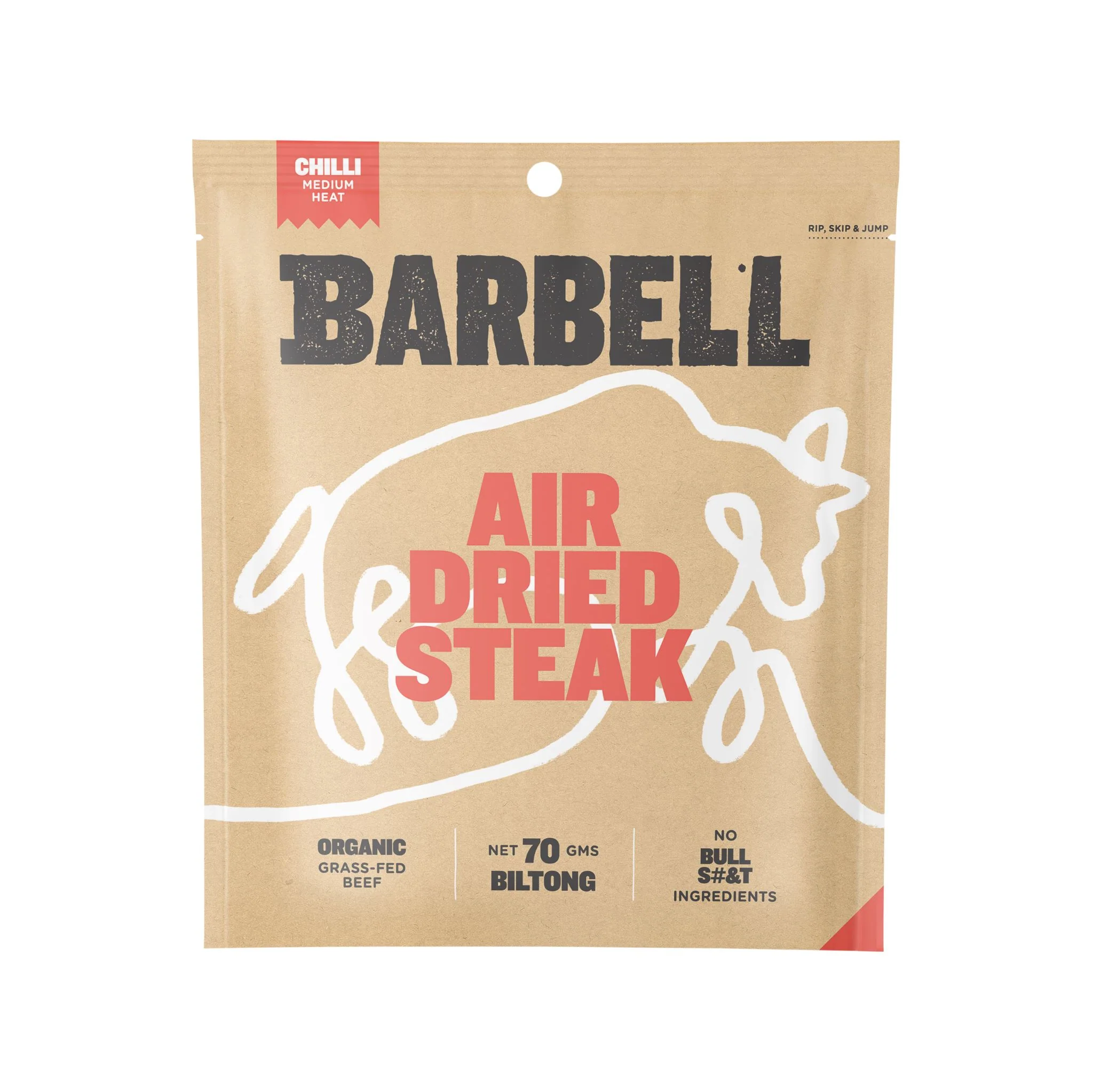 BARBELL AIR DRIED STEAK CHILLI