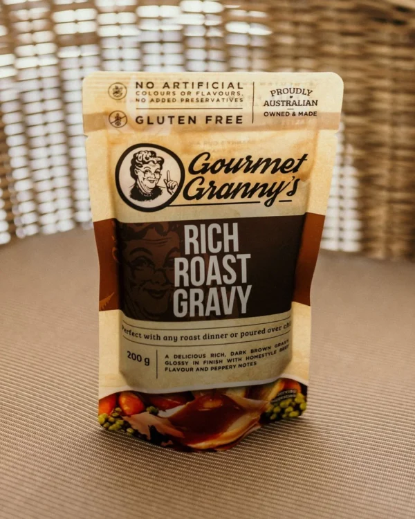 gourmet-grannys-rich-roast-gravy-liquid_2048x Gourmet Granny's gluten-free Rich Roast Gravy, 200g, Australian made, no artificial colors.