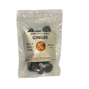 LUCIA  DARK CHOCOLATE  GINGER
