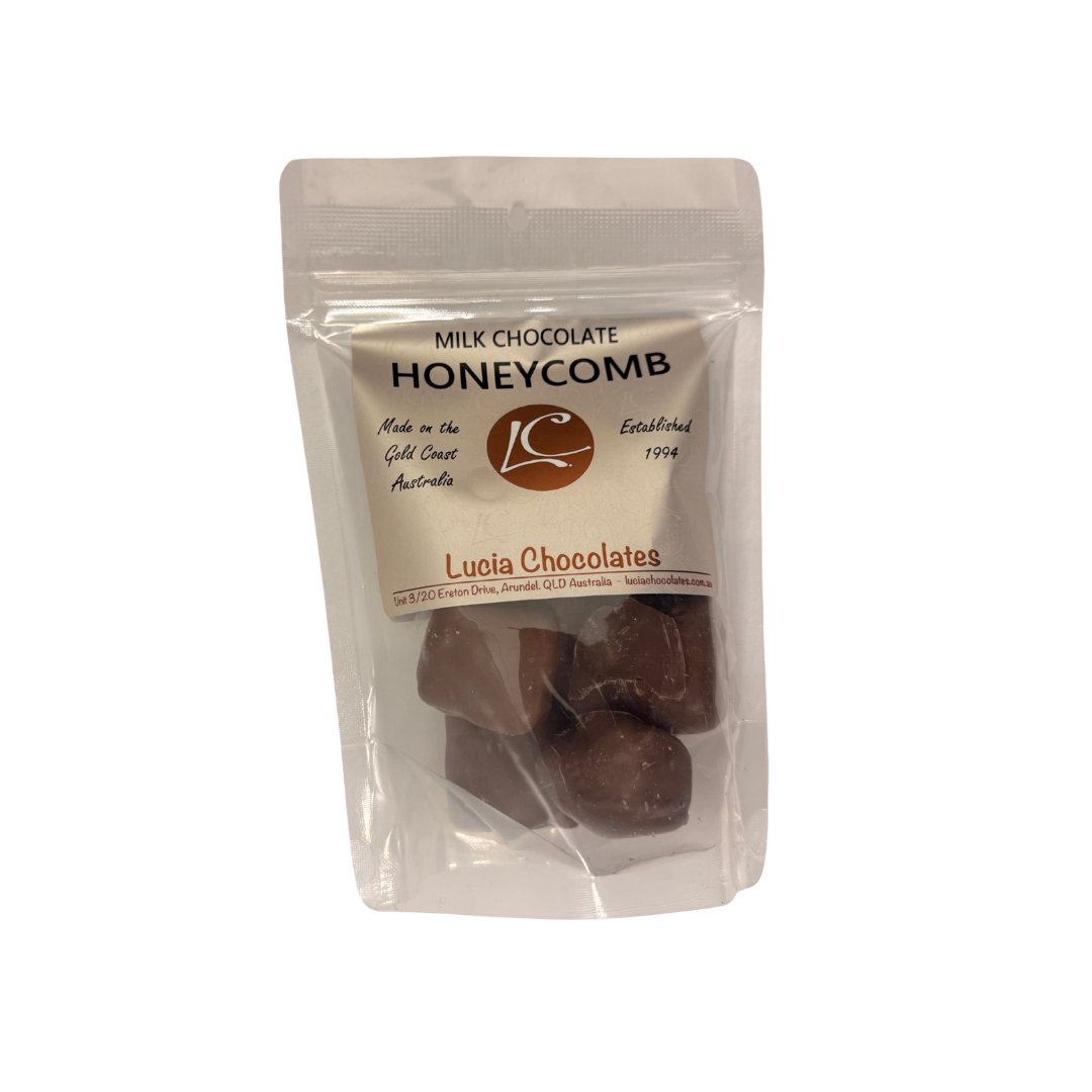 LUCIA DARK CHOCOLATE HONEYCOMB